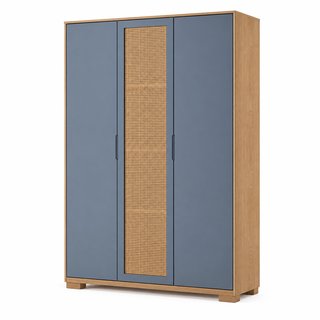 Rattan Door Wardrobe